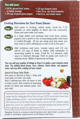 NAMASTE FOODS: Gluten Free Taco Pasta Dinner, 8.75 oz