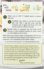 NAMASTE FOODS: Organic Dark Chocolate Brownie Mix, 16 oz