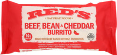 REDS: Chipotle Beef & Bean Burrito, 5 oz