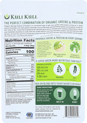 KULI KULI MO: Moringa Greens And Protein Natural Greens 7.3 Oz