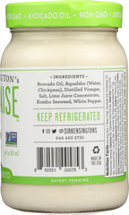 SIR KENSINGTONS: Fabanaise Avocado Oil Vegan Mayo, 16 oz