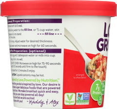 LOVE GROWN: Hot Oats Foods Strawberry Raspberry, 2.22 oz