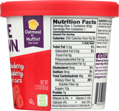 LOVE GROWN: Hot Oats Foods Strawberry Raspberry, 2.22 oz