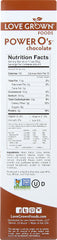 LOVE GROWN: Foods Power O's Cereal Chocolate, 10 oz
