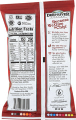 DEEP RIVER: Kettle Cooked Potato Chips Mesquite BBQ, 2 oz