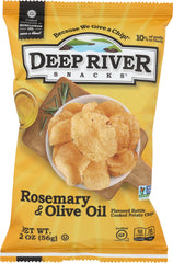 Deep River Snacks Rosemary & Olive Oil Kettle Cooked Potato Chips, 2 oz