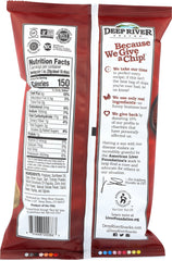 DEEP RIVER: Kettle Cooked Potato Chips Mesquite BBQ, 5 oz