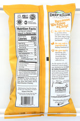 DEEP RIVER: Kettle Cooked Potato Chips Rosemary & Olive Oil, 5 oz