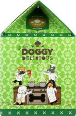 DOGGY DELIRIOUS: Natural Dog Treats Grain Free Peanut Butter Bones, 16 oz