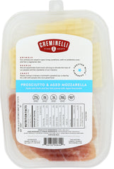 CREMINELLI FINE MEATS: Sliced Prosciutto with Mozzarella Cheese, 2.2 oz
