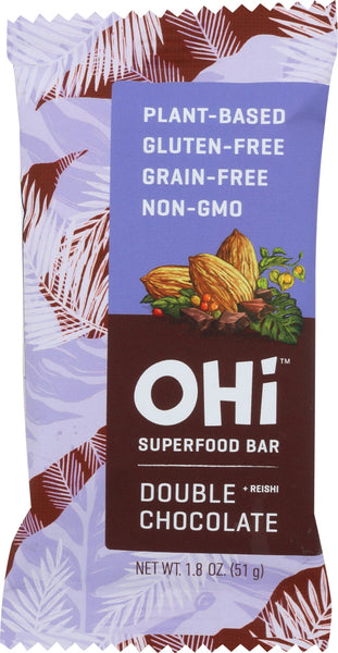 OHI: Superfood Bar Double Chocolate, 1.80 oz