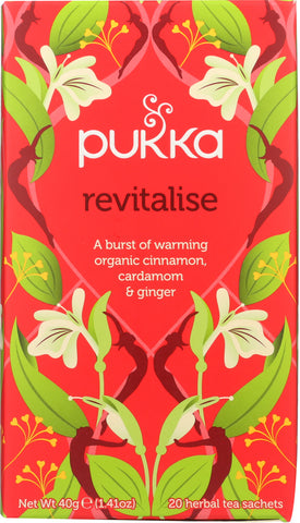 PUKKA HERBS: Revitalize Herbal Tea, 20 bg