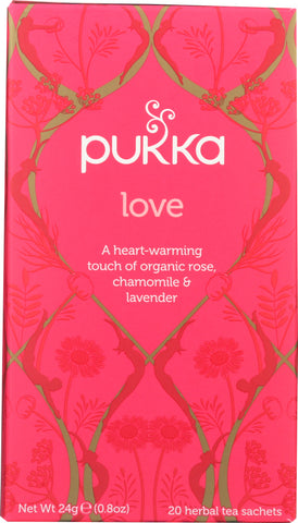 PUKKA HERBS: Love Herbal Tea, 20 bg