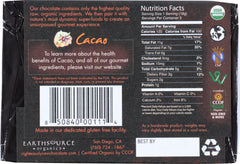 RIGHTEOUSLY RAW: 83% Pure Dark Cacao Bar Organic, 2 oz