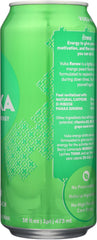 VUKA: Energy Drink Renew Mango Peach, 16 oz