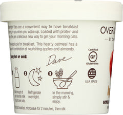 DAVES GOURMET: Oats in Cup Apple Nut, 2.1 oz