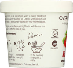 DAVES GOURMET: Oats Overnight Mixed Berry, 2.1 oz
