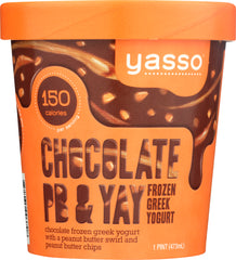 YASSO: Chocolate PB and Yay Frozen Greek Yogurt, 16 oz