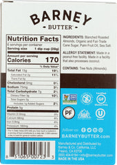 BARNEY BUTTER: Almond Butter Smooth Dip Cups 6 Pack 6 Oz