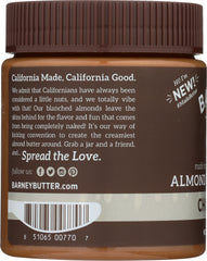 BARNEY BUTTER: Almond Butter Blend Chocolate, 10 oz