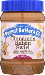 PEANUT BUTTER & CO: Peanut Butter Cinnamon Raisin Swirl, 16 oz
