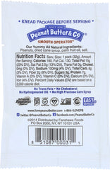 PEANUT BUTTER & CO: Smooth Operator Peanut Butter Squeeze Pack, 1.15 oz