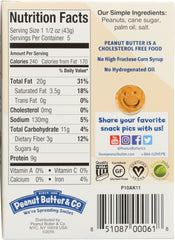 PEANUT BUTTER & CO: Peanut Butter Smooth Dipping Cups 5 Count, 1.5 oz