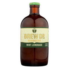 BREW DR KOMBUCHA: Mint Lemonade Kombucha, 14 oz