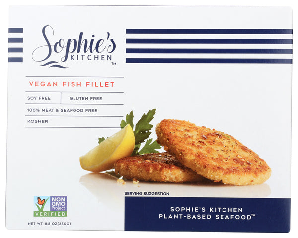 SOPHIE'S KITCHEN: Vegan Fish Fillets, 8.8 oz