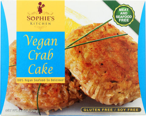 SOPHIES KITCHEN: Vegan Crab Cake, 8.80 oz