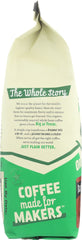 CHAMELEON COLD BREW: Whole Bean Organic Coffee Chocolatey and Earthy Dark Black and Bold, 12 oz
