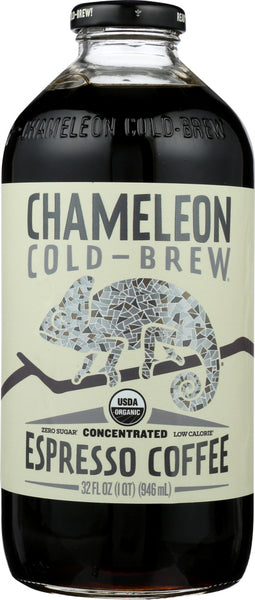 CHAMELEON COLD BREW: Concentrated Espresso Coffee, 32 oz