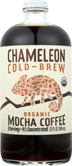 CHAMELEON COLD BREW: Organic Concentrated Coffee Mocha, 32 oz