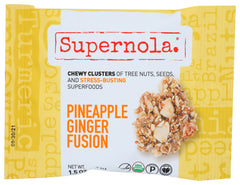 SUPERNOLA: Pineapple Ginger Fusion Snack, 1.5 oz