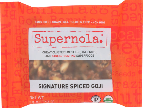 SUPERNOLA: Signature Spiced Goji Snack, 1.5 oz