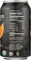 WILD POPPY: Organic Orange Soda 4x12oz, 48 oz