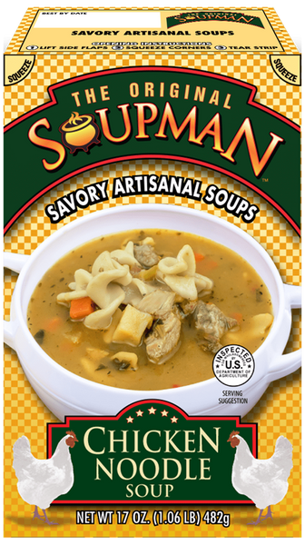 ORIGINAL SOUPMAN: Soup Chicken Noodle, 17.3 oz