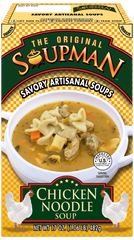 ORIGINAL SOUPMAN: Soup Chicken Noodle, 17.3 oz
