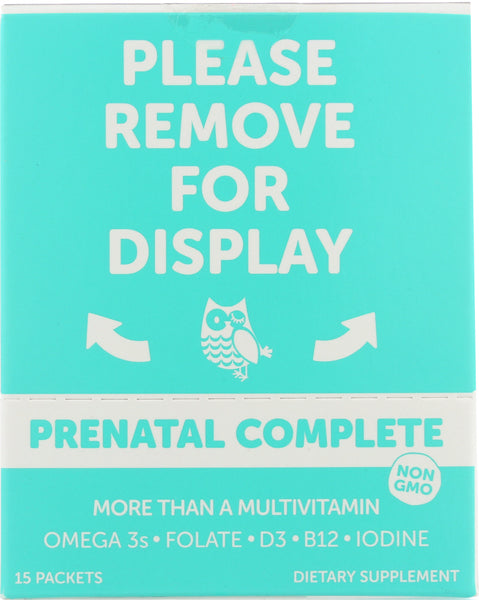 SMARTYPANTS: Prenatal Complete Multivitamin, 15 pc