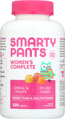 SMARTYPANTS: Multivitamins Women Complete, 120 pc