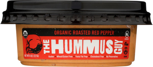 THE HUMMUS GUY: Organic Roasted Red Pepper, 8 oz