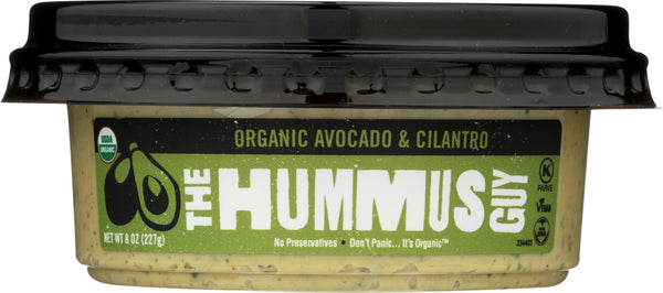 THE HUMMUS GUY: Organic Avocado & Cilantro, 8 oz