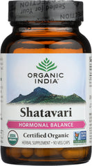 ORGANIC INDIA: Shatavari Hormonal Balance Supplement, 90 caps