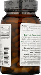 ORGANIC INDIA: Memory Mental Clarity, 90 caps