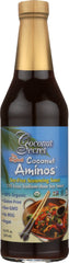 COCONUT SECRET: Coconut Aminos Soy Free Seasoning Sauce, 16.9 oz