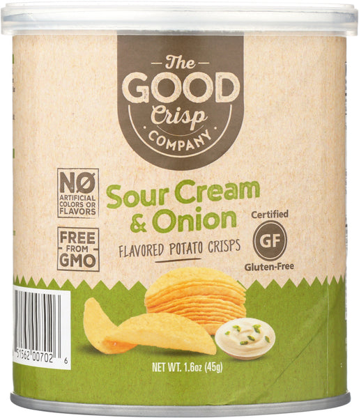 THE GOOD CRISP COMPANY: CRISP SOUR CRM ONION SNGL (1.600 OZ)