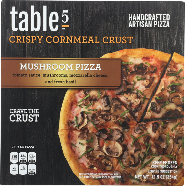 TABLE5 PIZZA: Mushroom Artisan Pizza, 12.5 oz