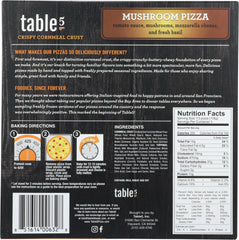 TABLE5 PIZZA: Mushroom Artisan Pizza, 12.5 oz