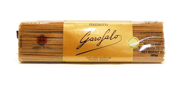 GAROFALO: Spaghetti Pasta Whole Wheat, 16 oz