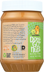 DONT GO NUTS: Organic Soy Butter Non-GMO Pure Unsalted, 16 oz